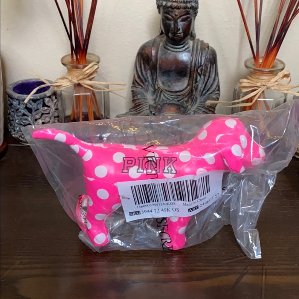 Faux leather dog from PINK
